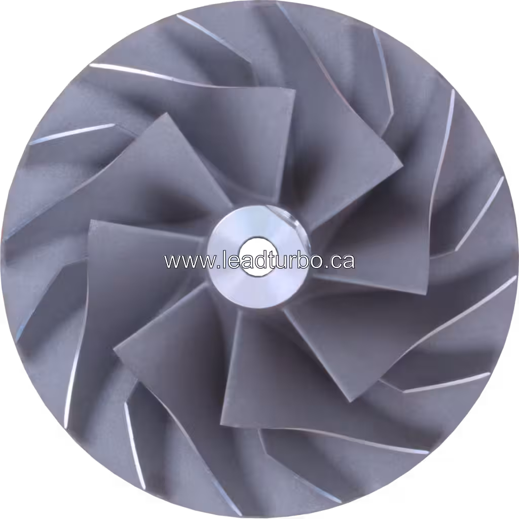 Kompressorrad 3597224 für HE551V Turbolader – IVECO Cursor 13 top view