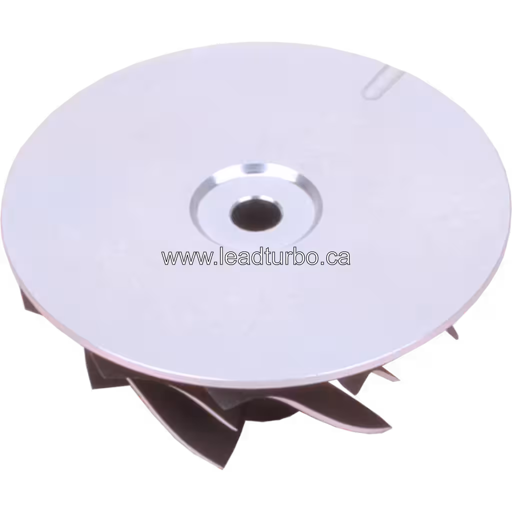 Peça de reposição roda compressora turbo