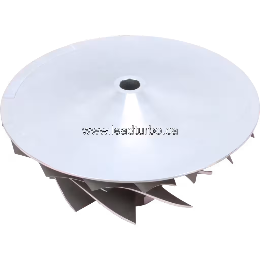 Detalhe da roda compressora de reposição para geradores Cummins