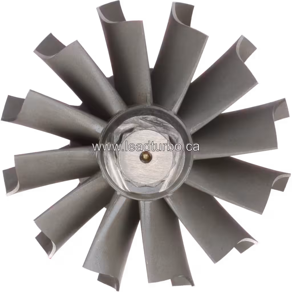 Roda de turbina 199796 vista frontal