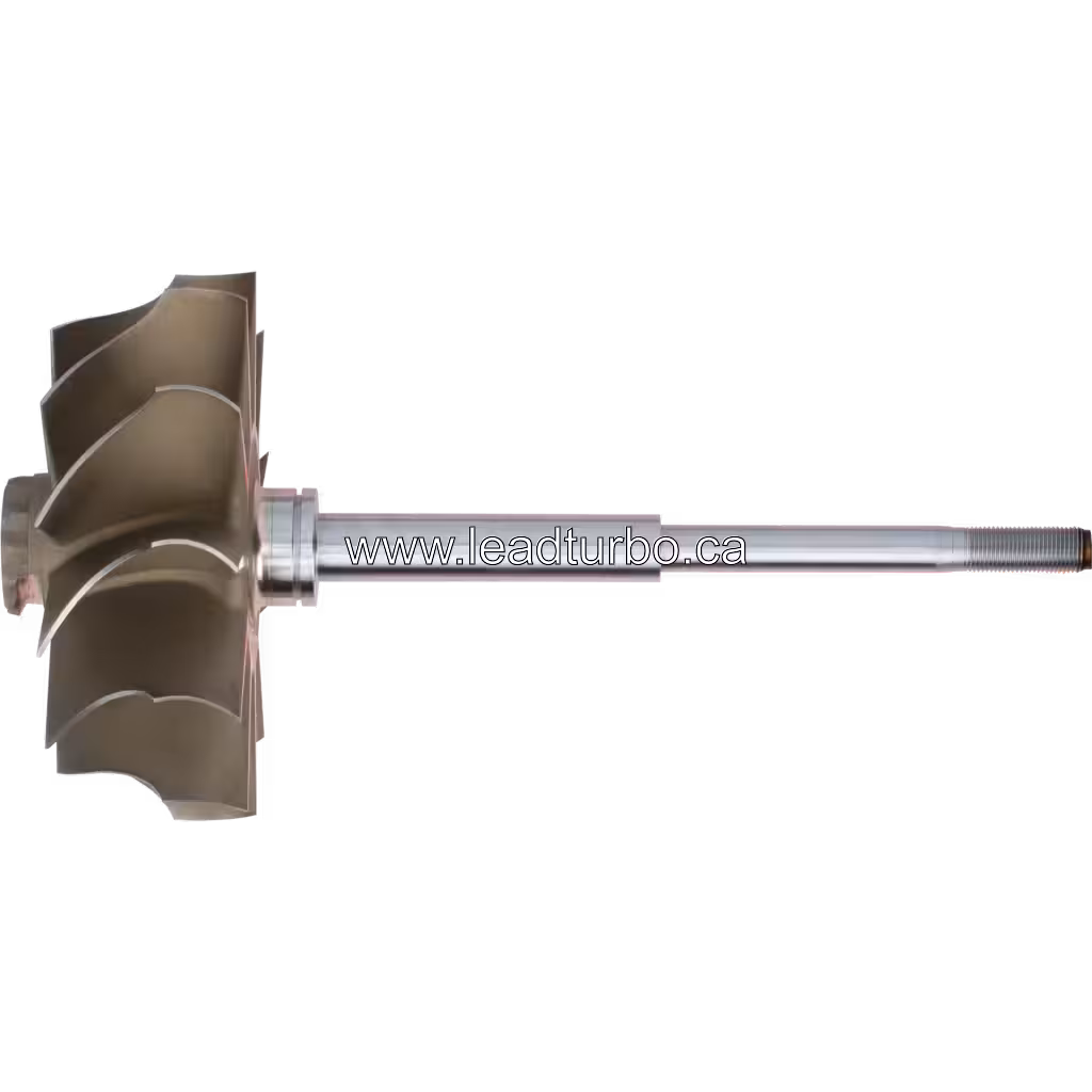Roue Turbine HC5A 2882102 TW pour Turbocompresseur Cummins front view