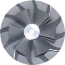 Roue de compresseur CAT 325B 3116 vue de face