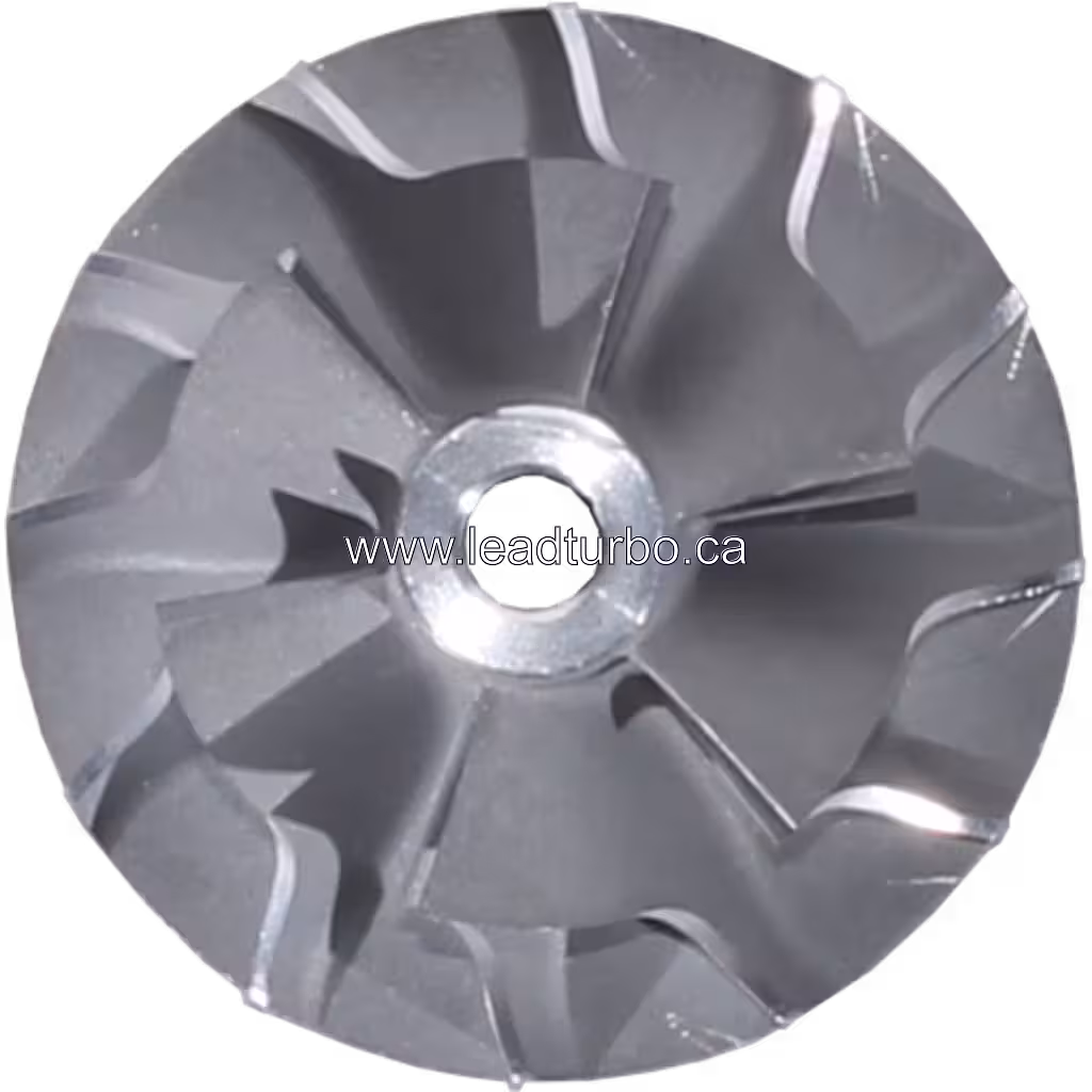 Roue de compresseur 313275 CW pour turbocompresseur J96 top view