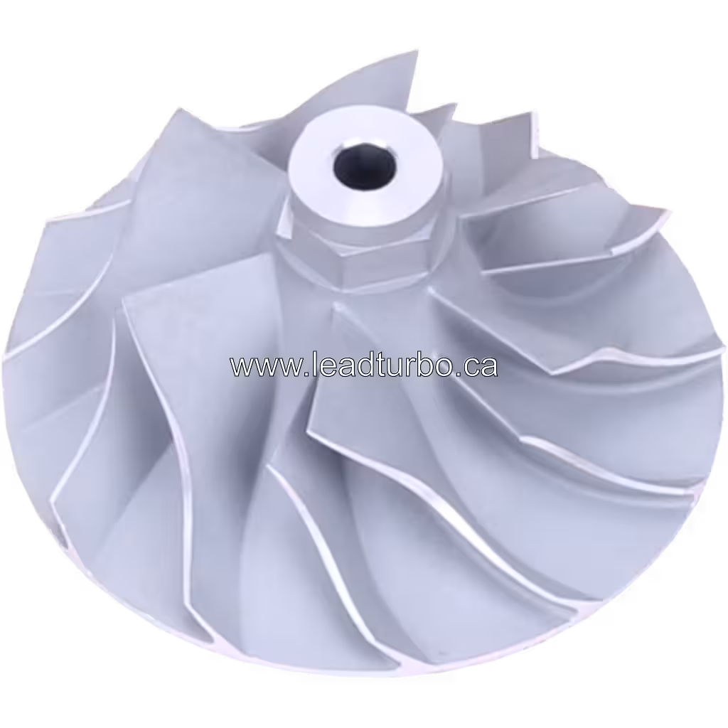 Roue de compresseur J96 FOR 318736 CW vue de face