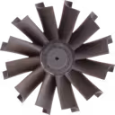 Roue de turbine de remplacement 7W3842 vue de face