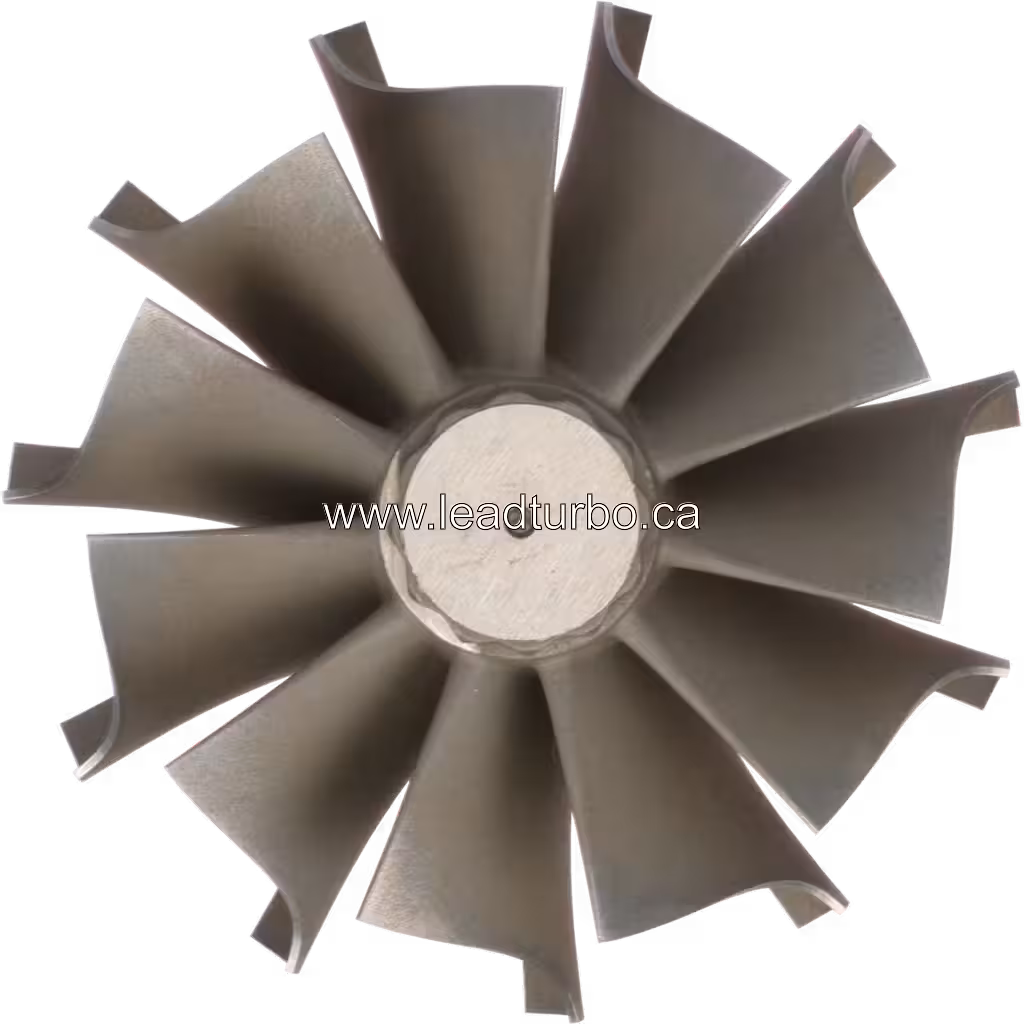 Rueda de Turbina 2882102 TW para Turbo HC5A Cummins top view