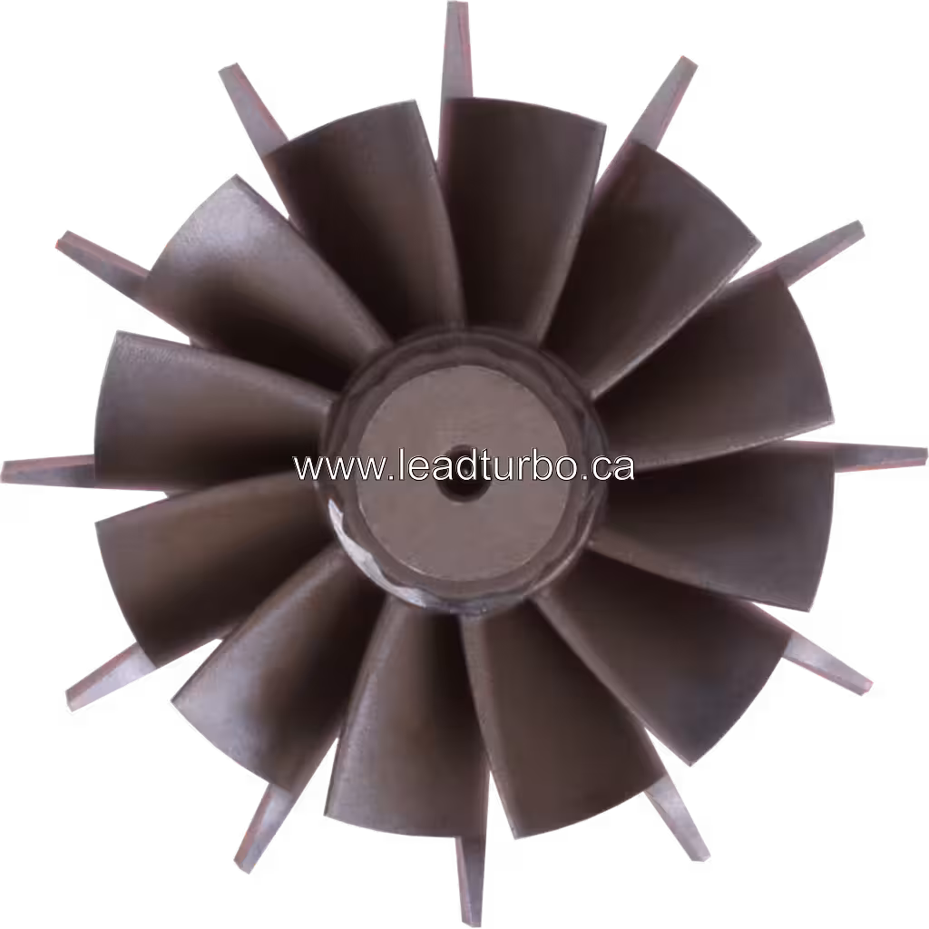 Detalle de rueda de turbina reemplazo 4042331 para camión Volvo