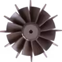 Detalle de rueda de turbina reemplazo 4042331 para camión Volvo