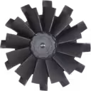 Repuesto rueda de turbina Mitsubishi 4M40 49177-30130