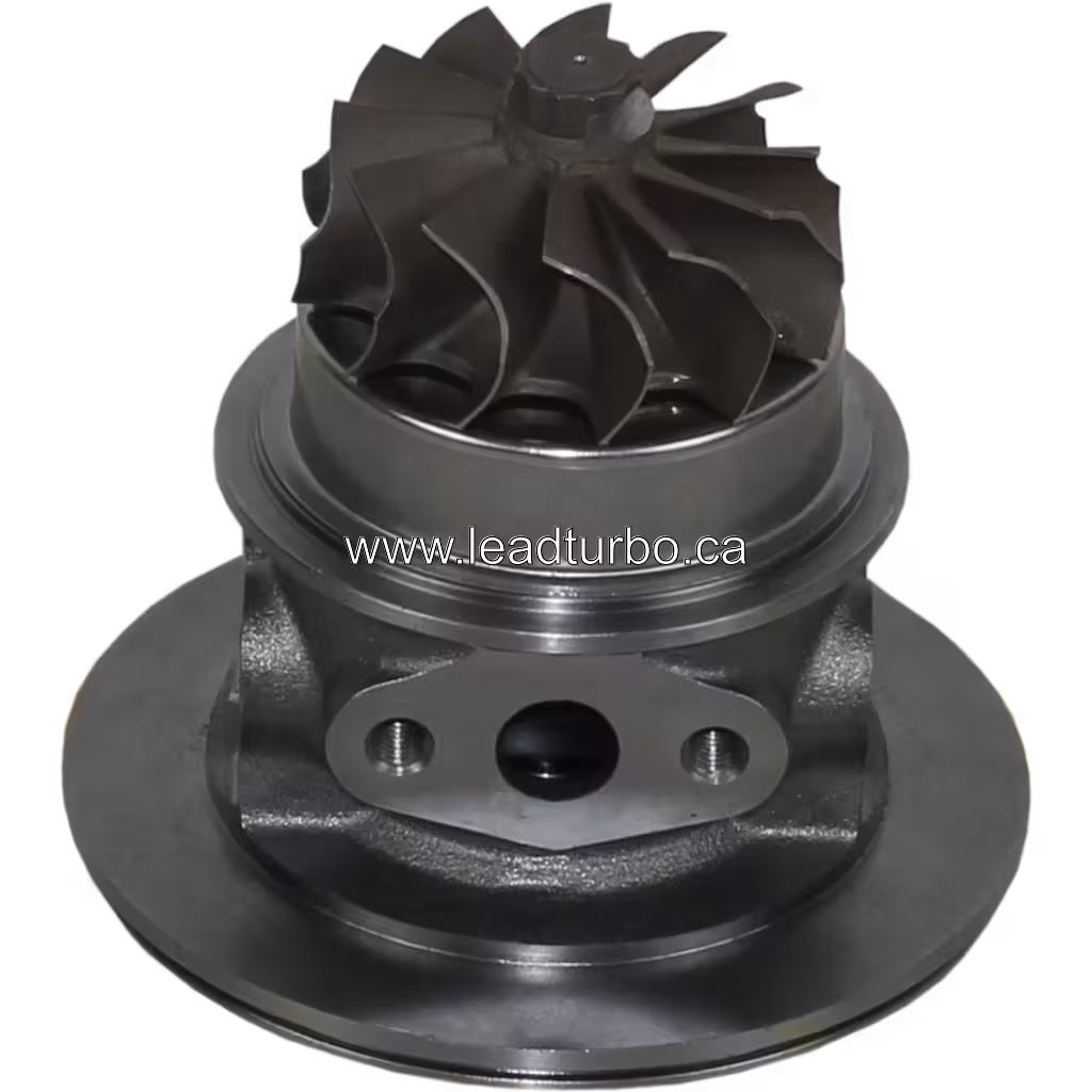 TD08H Turbocharger Core for Isuzu 6WF1-CT Hino Truck (49188-01813) bottom 45 degree view