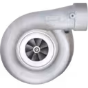 Turbo 3801803 HC5A para Cummins KTTA2300C - Reposição Aftermarket thumbnail 4