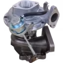 Vista lateral del turbo 14411-VM01A referencia OEM