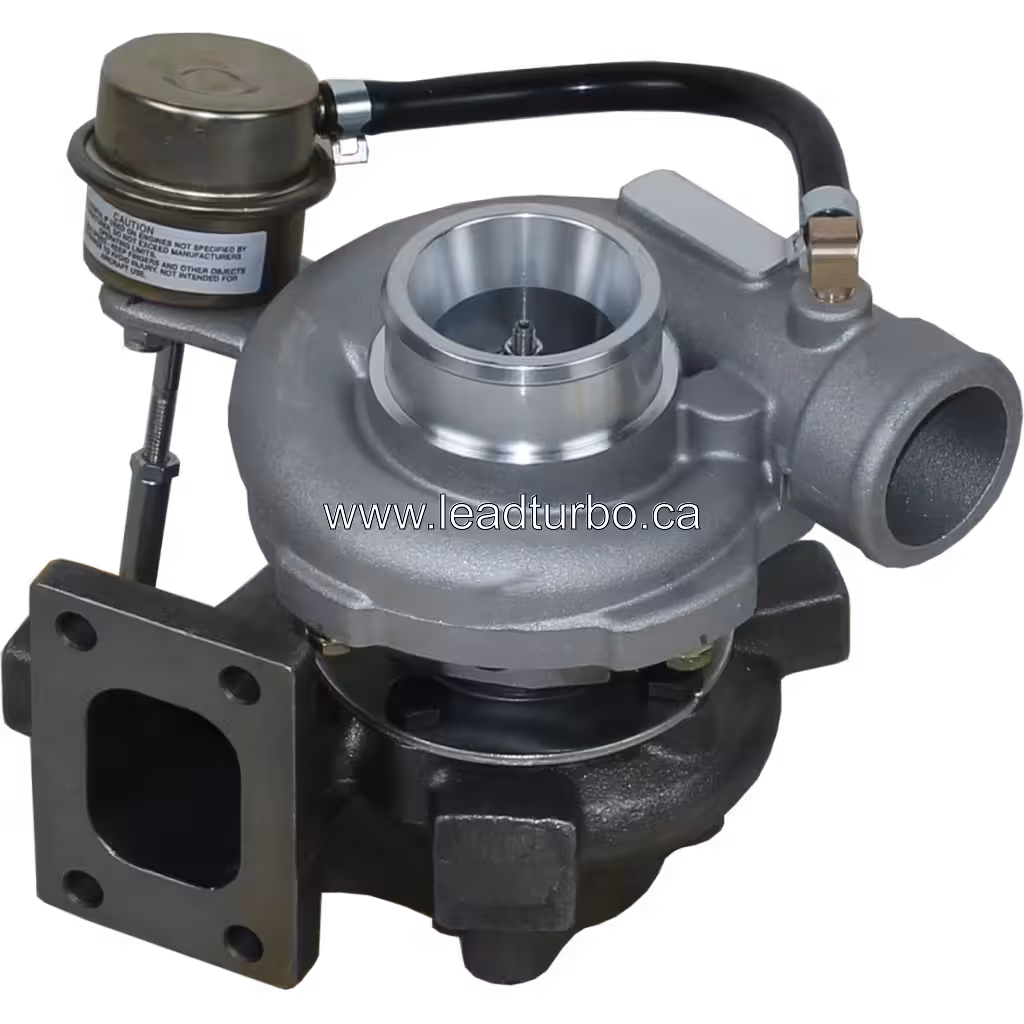 Vista frontal del turbo reemplazo 452187-0006