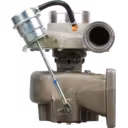 Turbochargeur 3596693 HX50W vue avant avec roue turbine visible