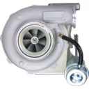 Assemblage du boîtier du turbochargeur HX50W avec entrée compresseur