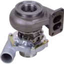 Vista lateral del turbocompresor diesel para Ford 8830