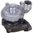 Vista lateral del turbocompresor para Santa Fe y Kia Sportage