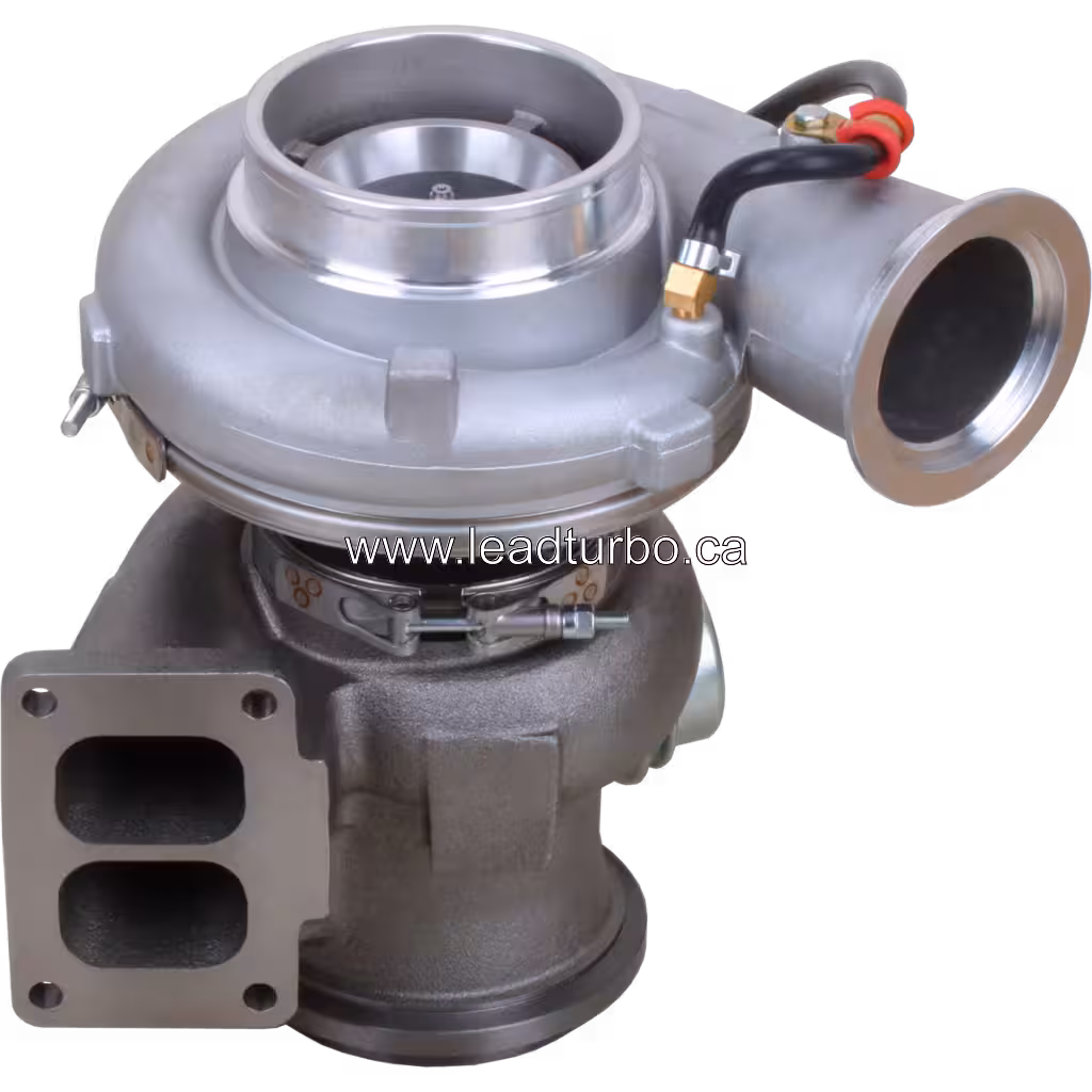 Turbocompresseur 714508-5 GT4294 pour CAT C12 - Remplacement 45 degree view
