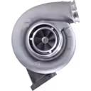 Vue avant du turbocompresseur S3B 5000693083 en métal gris