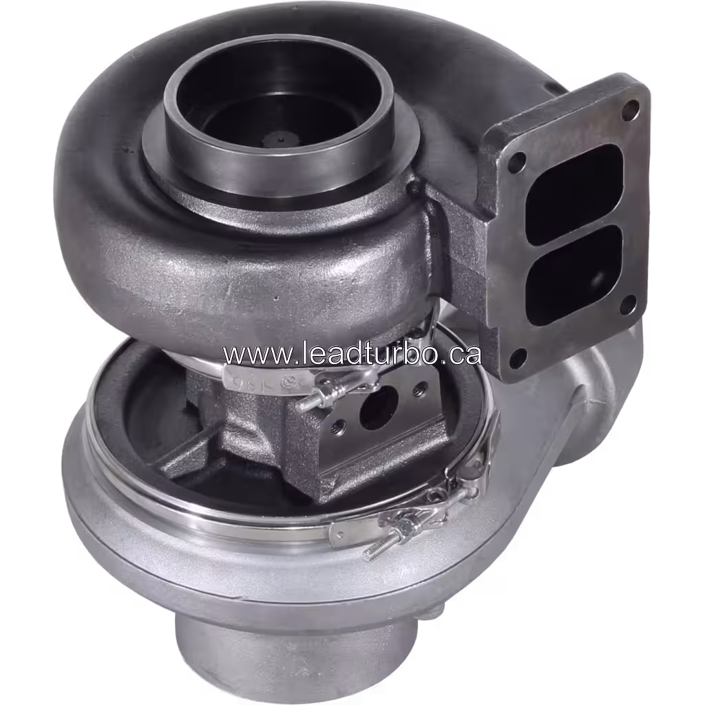 Turbocompresseur S4DS 14839980025 pour CAT D6G 14G D6D bottom 45 degree view