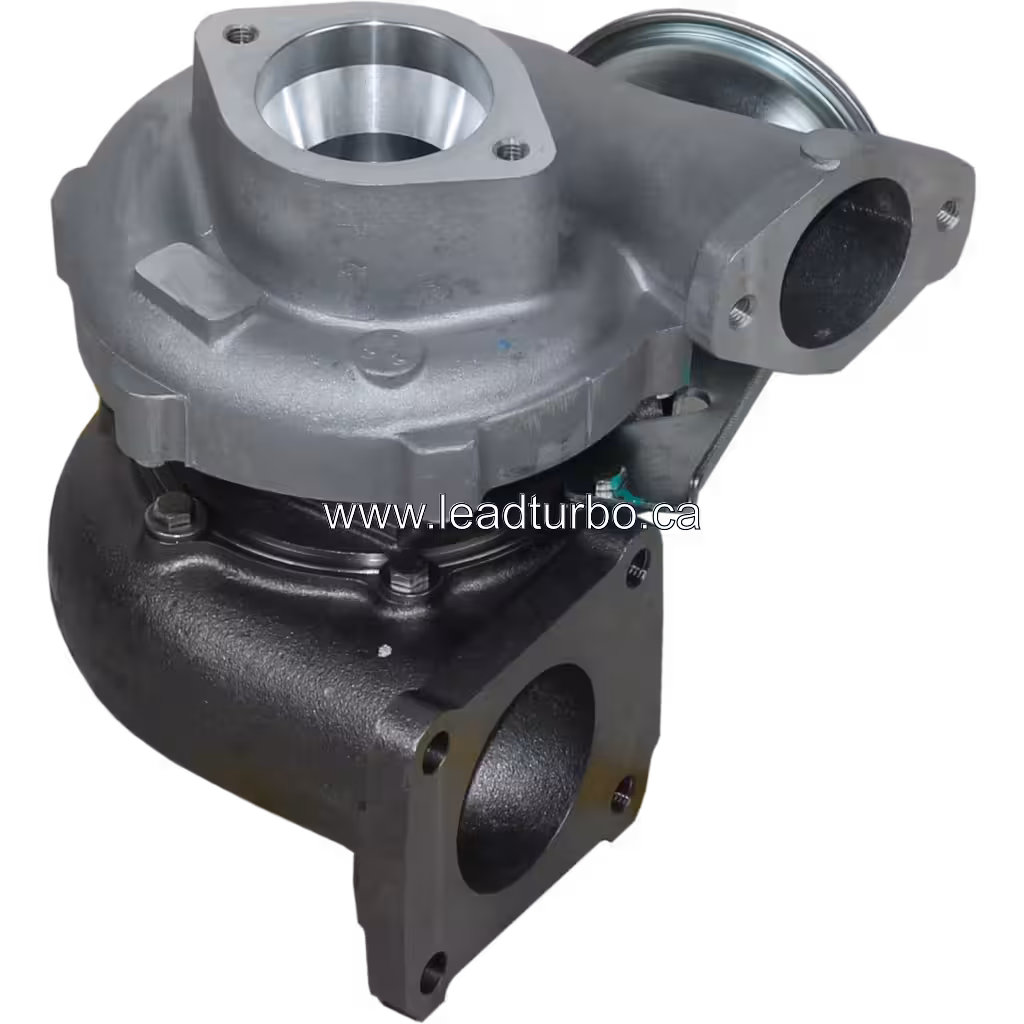 Turbosprężarka 17201-17050 GT2359V widok z boku z oznaczeniami