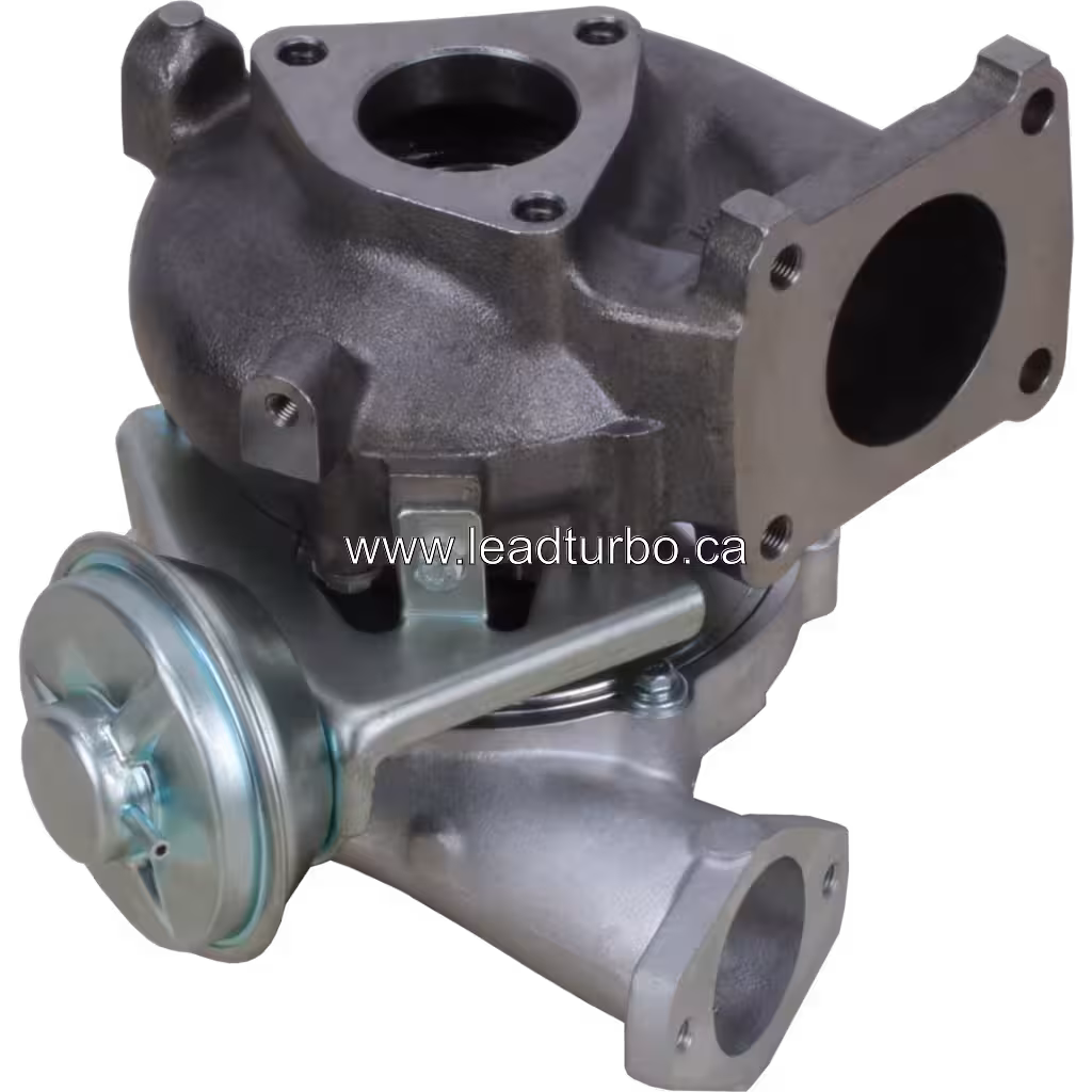 Turbosprężarka 17201-17070 GT2359V zamiennik do Toyota Land Cruiser 1HD-FTE bottom 45 degree view