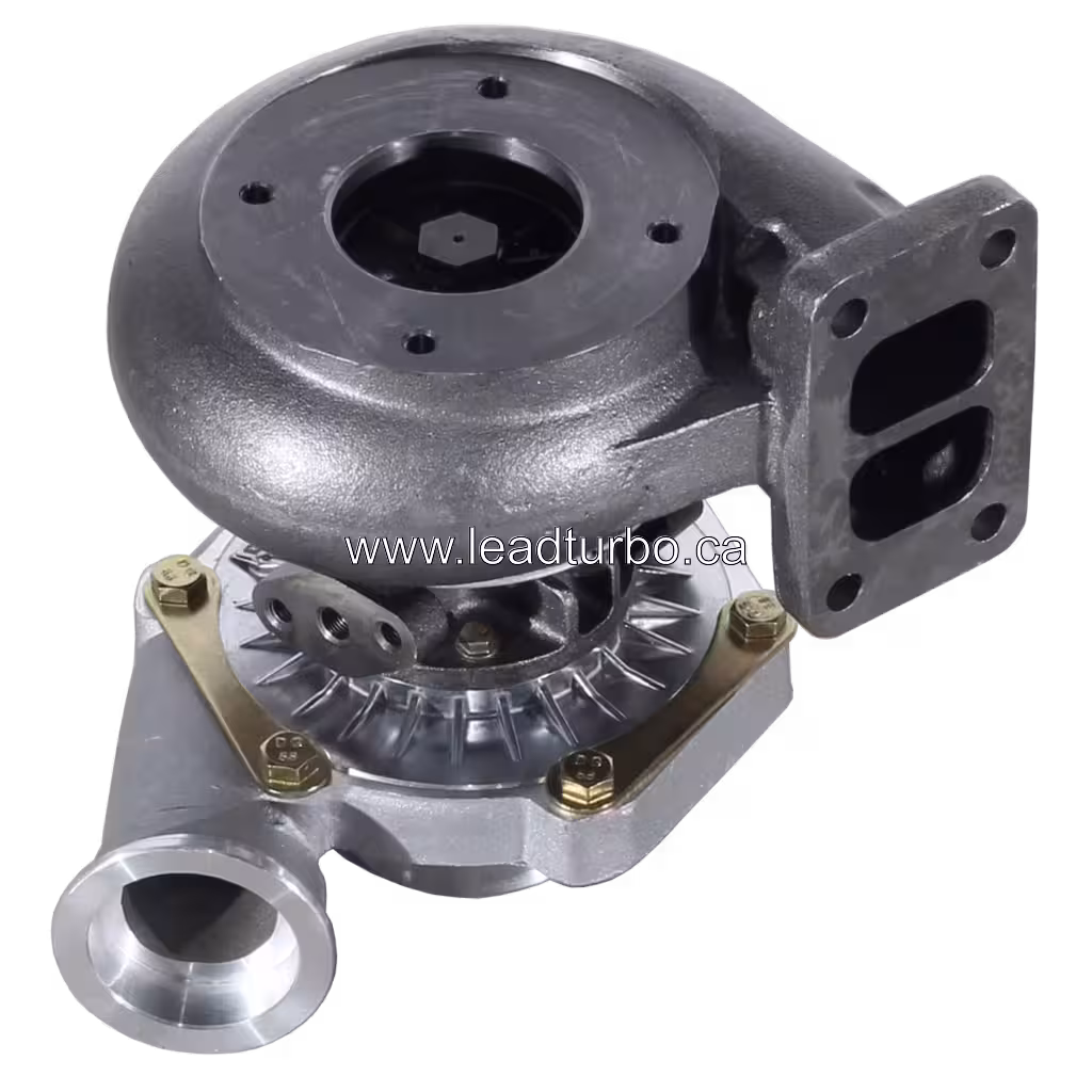 Turbosprężarka 3520964299 TO4B81 do Mercedes-Benz OM352A bottom 45 degree view