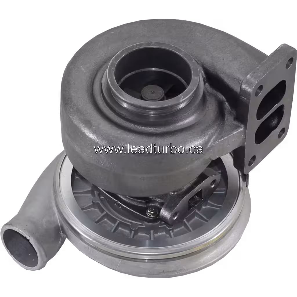 Turbosprężarka 3522777 H1C zamiennik do Cummins 6BT 180PS bottom 45 degree view
