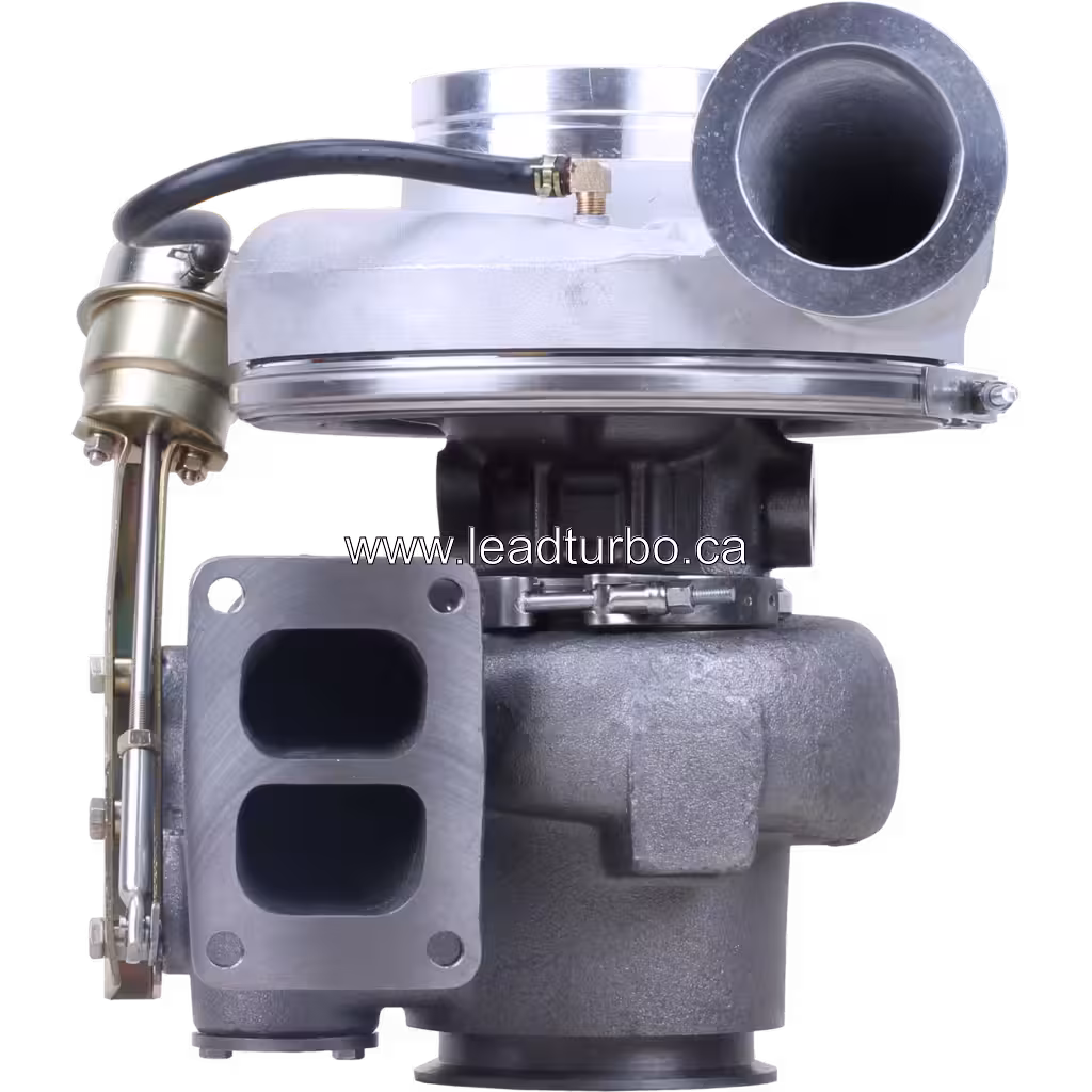 Turbosprężarka 3800852 HX60 do Cummins QSM11-M 635HP widok z przodu