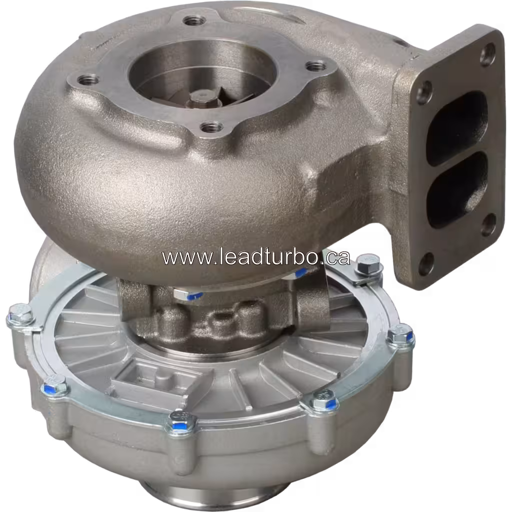 Turbosprężarka 53279706407 K27-2964MNA 17 22 do Deutz BF6L913 bottom 45 degree view