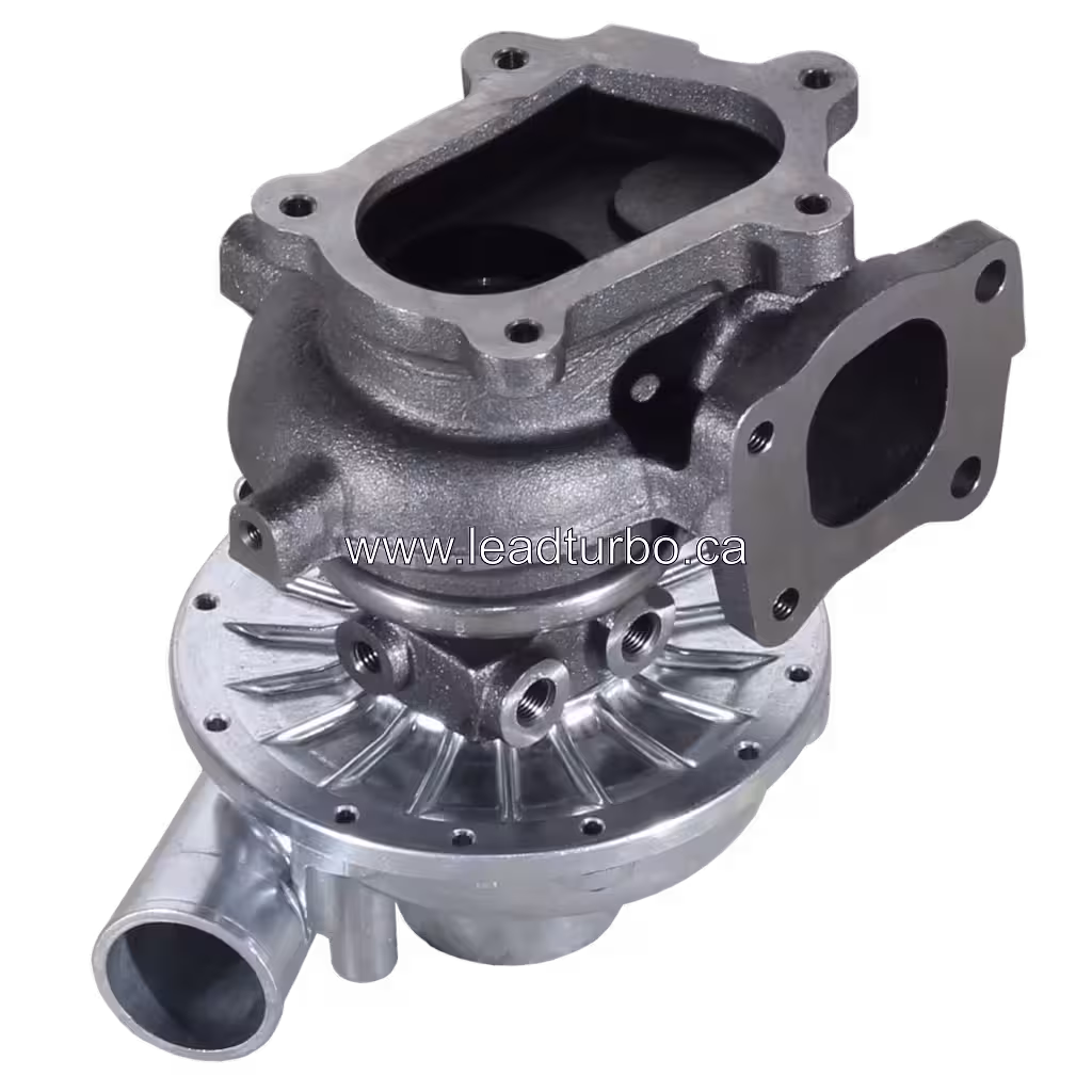 Turbosprężarka 8973628390 RHF55-13003P23NHBR494BZ zamiennik do Isuzu 4HE1 bottom 45 degree view