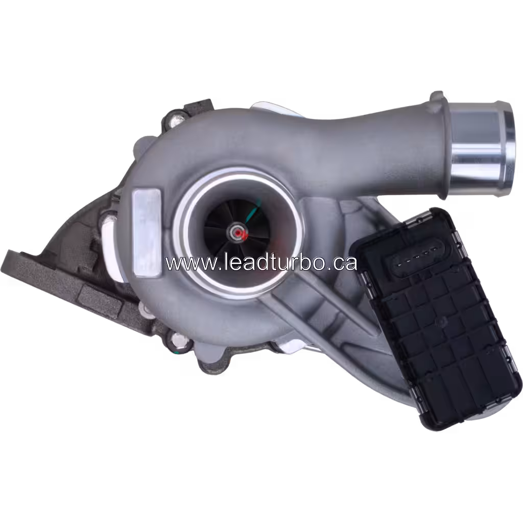 Turbosprężarka 9802446680 GTB1749VK zamiennik do Peugeota Boxer Duratorq 2.2L top view
