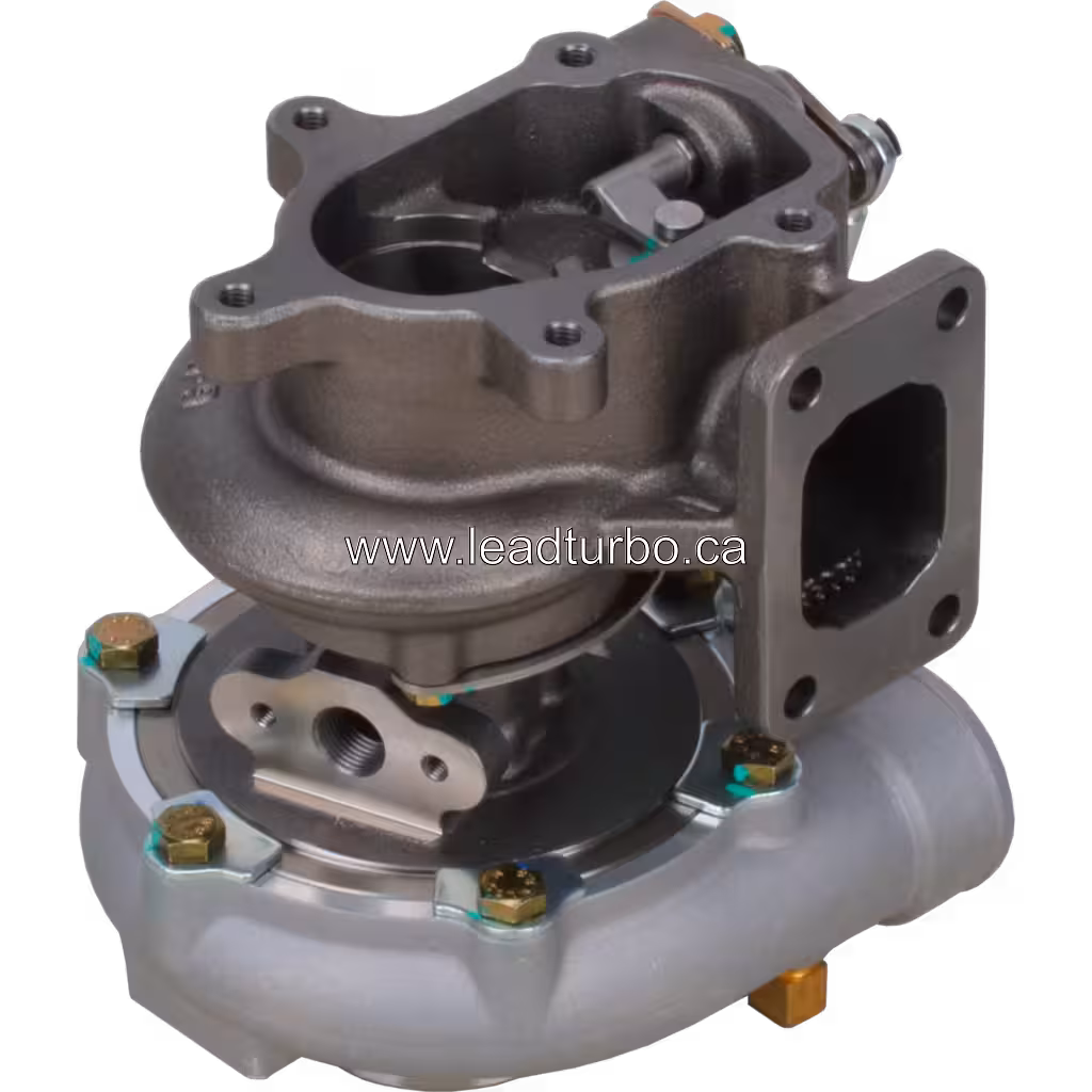 Turbosprężarka ZJ35-HA09159 HP55 – Zamiennik do silnika Yunnei YN4100QBZL bottom 45 degree view