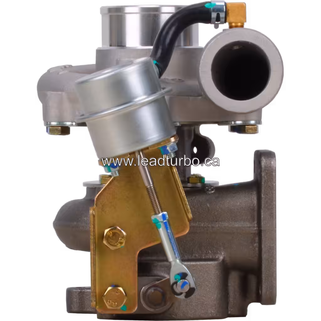 Turbosprężarka ZJ35-HA09159 HP55 widok z przodu, zamiennik do silnika Yunnei YN4100QBZL