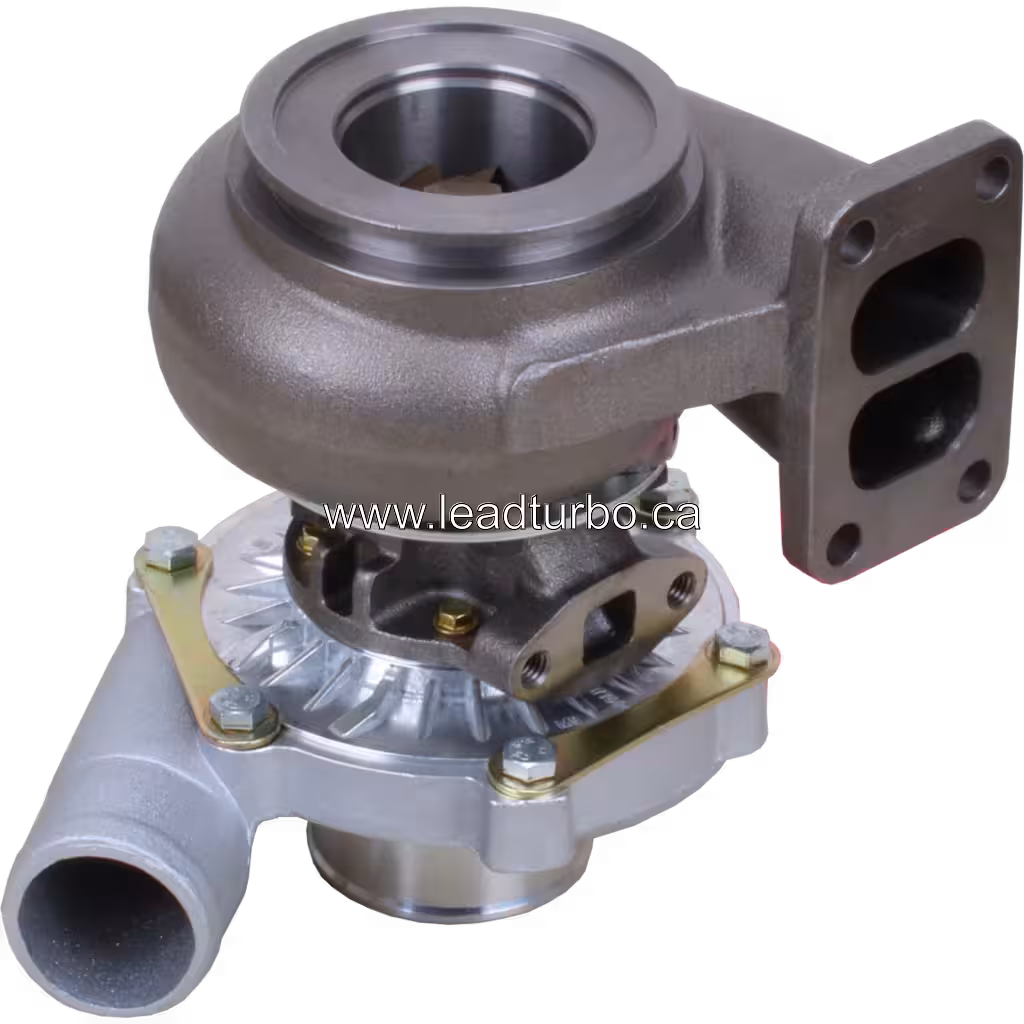 Turbosprężarka zamiennik do Ford TW25 / Perkins 401DT bottom 45 degree view