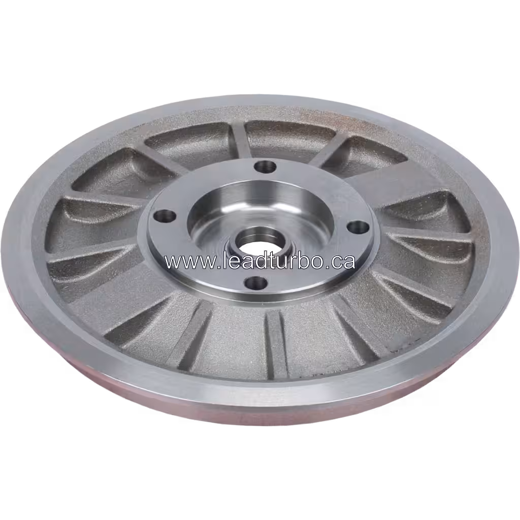 Tylne pokrywa turbosprężarki 452668-0001 (J96) - Zamiennik bottom 45 degree view