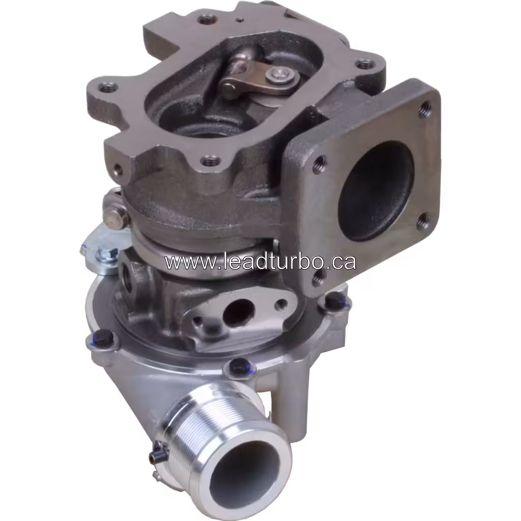 Турбокомпресор VL37 RHF3 заміна для Fiat 1.4 T-Jet 16V bottom 45 degree view