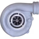 Detalle de la carcasa del turbo 04282505