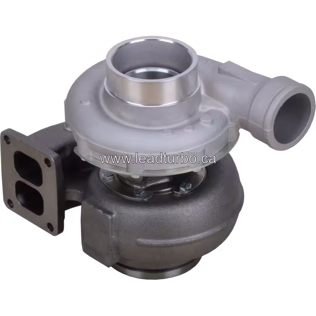3804546-Y HX50 Turbocharger Replacement for Cummins M11 45 degree view