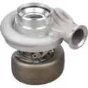 Turbolader 4036158 obere Ansicht 45 Grad mit Einlass