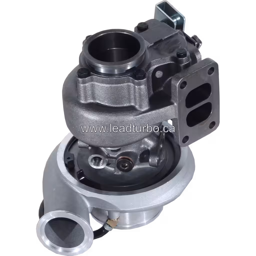 Volvo Bus Turbolader HX35W Seitenansicht