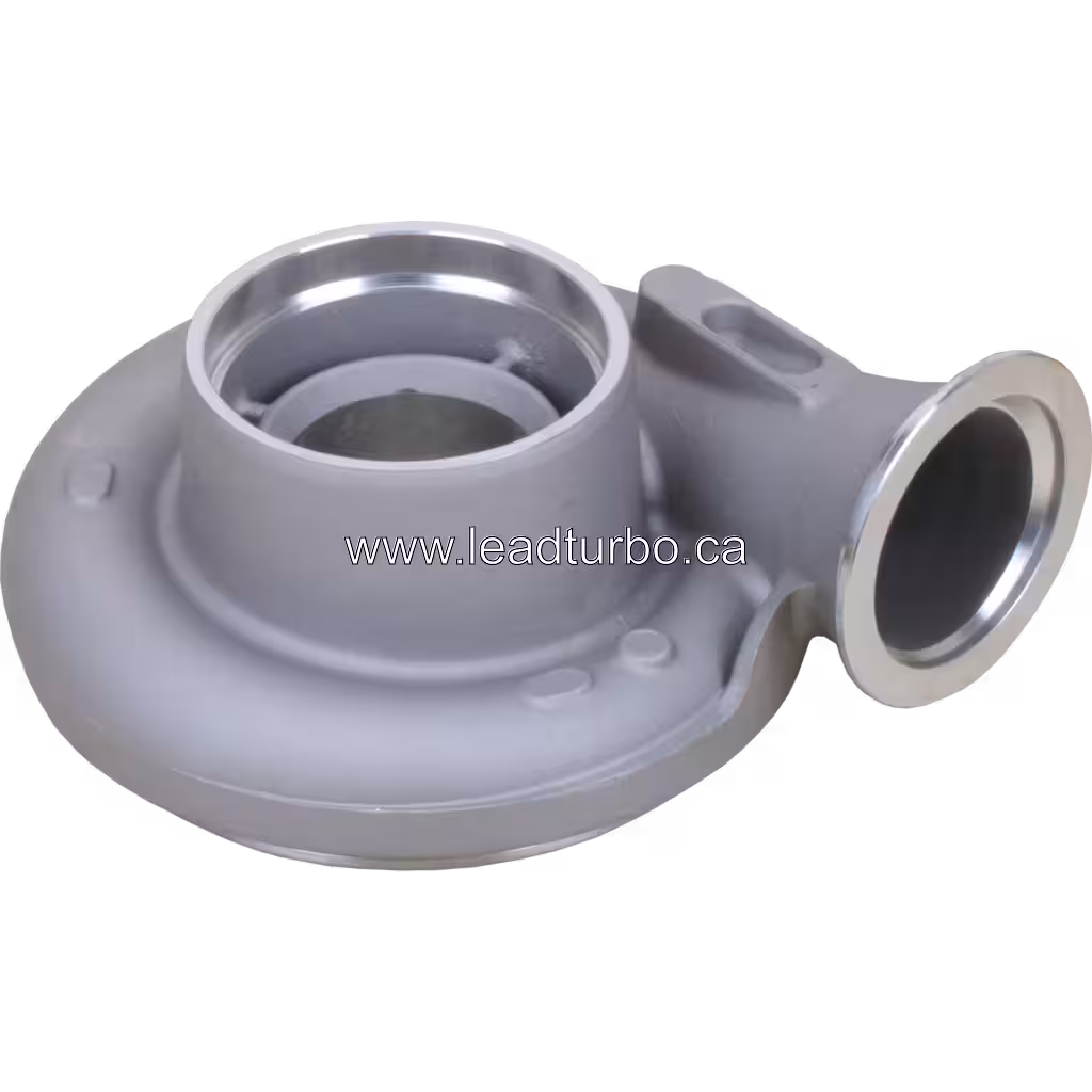 Cummins ISX1 ISX2 turbo compressor housing top 45-degree view