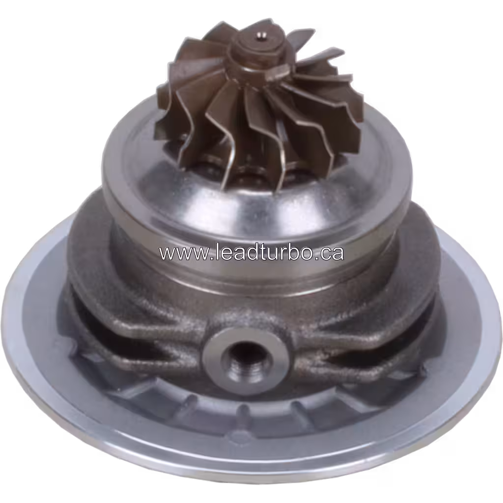 433289-0290 GT2049S Turbocharger Core for Perkins 1103A 75HP bottom 45 degree view