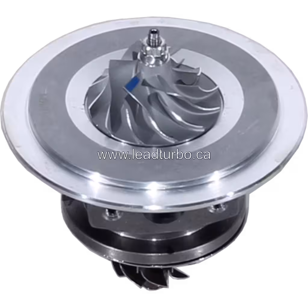 433289-0290 GT2049S Turbocharger Core for Perkins 1103A 75HP 45 degree view