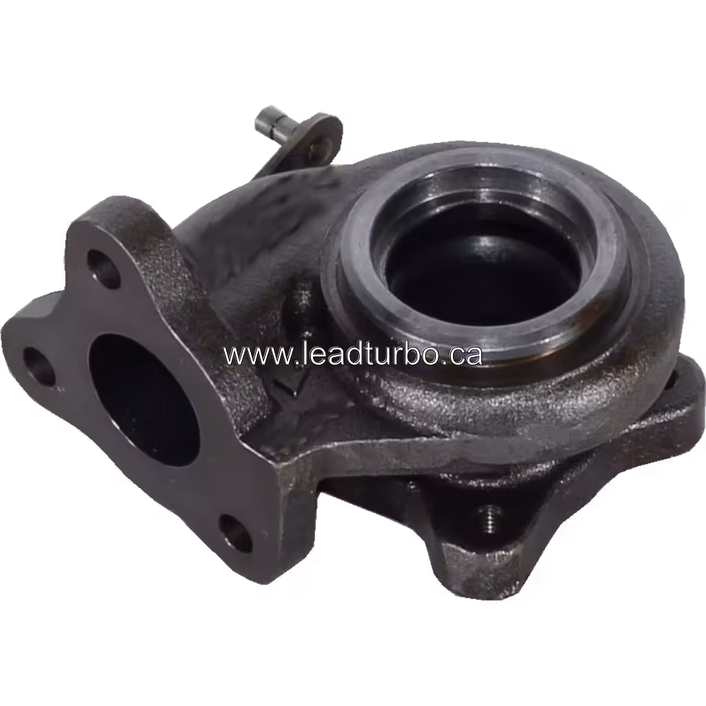 49172-12710 TD025M-06T Turbine Housing Replacement for Opel Corsa C 1.7 DI bottom 45 degree view