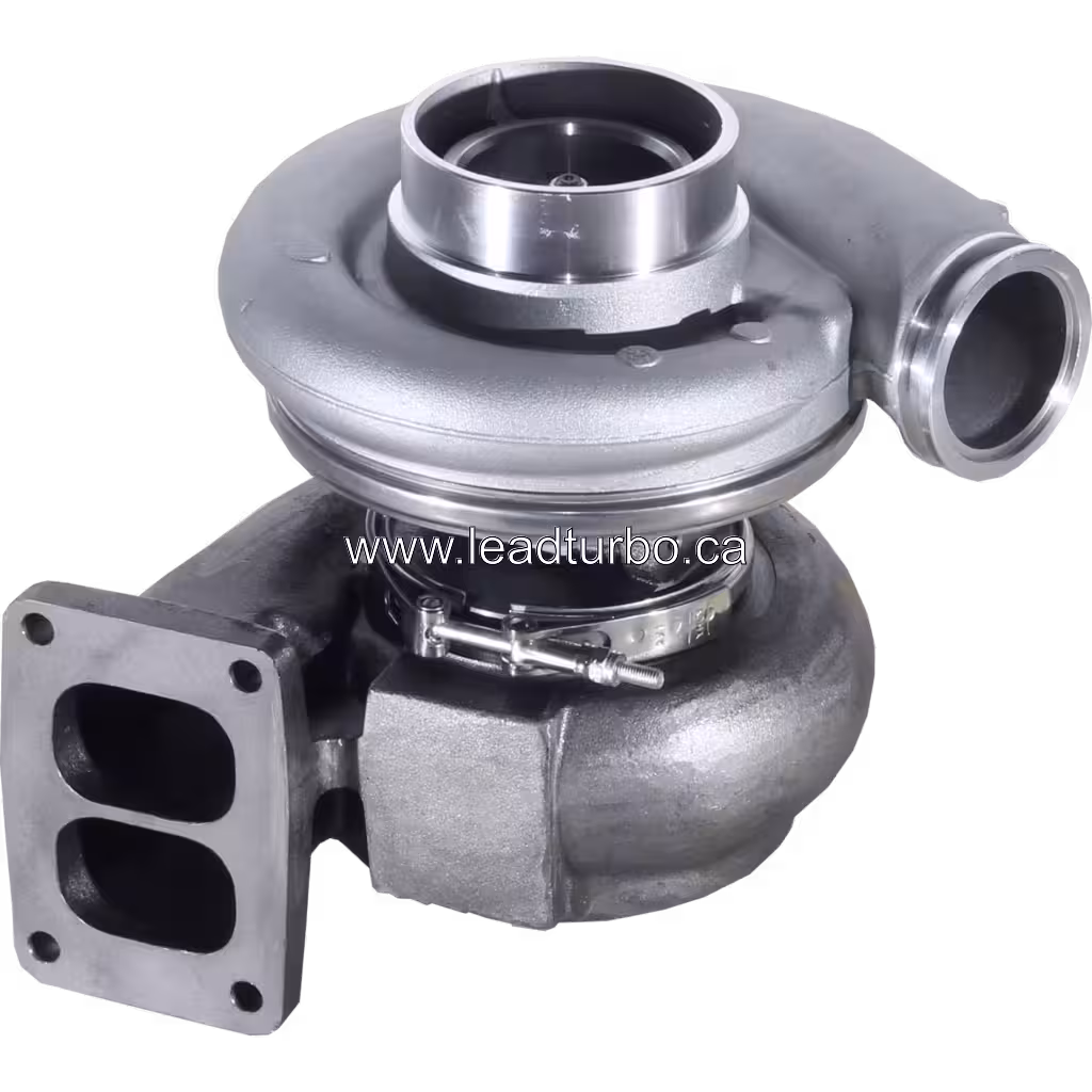 Vista lateral del turbo 5000693083 referencia OEM 313216