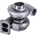Vista lateral del turbo 5000693083 referencia OEM 313216