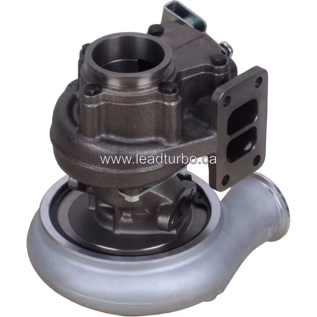 Турбокомпресор 6738-81-8192 HX35W заміна для Cummins 6BTAA bottom 45 degree view
