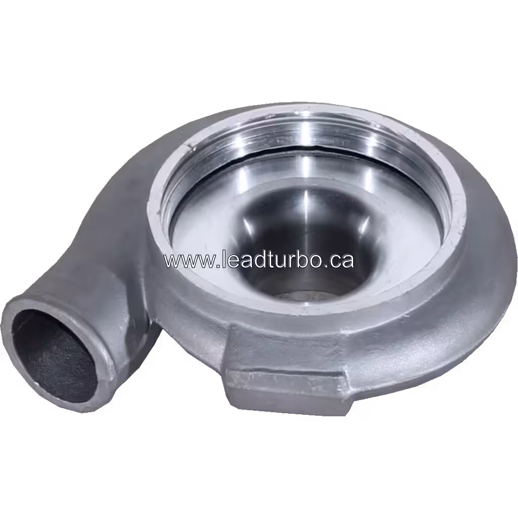 Carter de compresseur pour turbo J96 - Réf 49185-01031 CH bottom 45 degree view