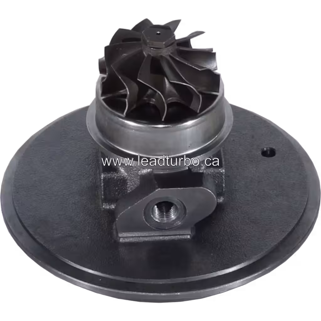 Core turbosprężarki 174201 S200G80H do CAT E325C i CAT 3126B bottom 45 degree view